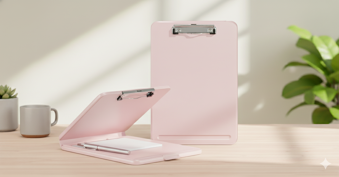Portable Writing Pad with Storage