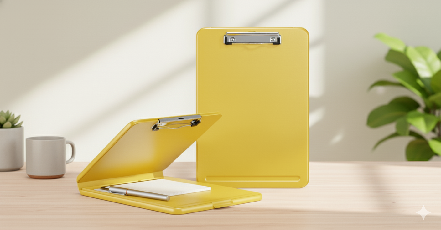 Portable Writing Pad with Storage