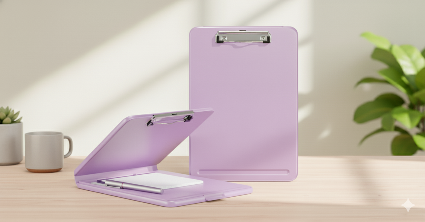 Portable Writing Pad with Storage