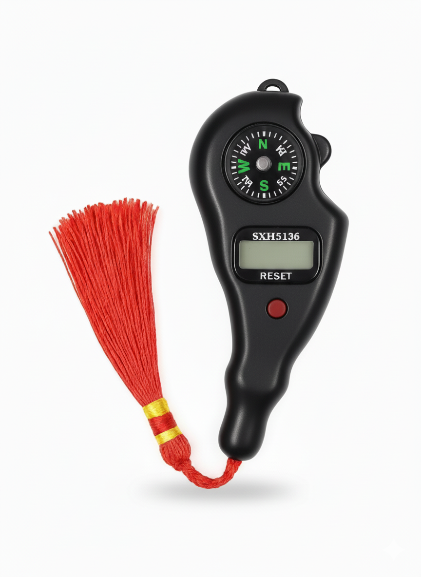 Digital Japa Counter with Qibla Compass